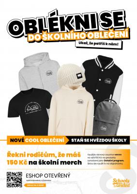 E-SHOP SE ŠKOLNÍ KOLEKCÍ SPUŠTĚN!