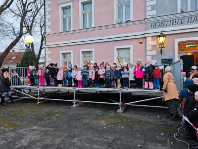 Rozsvícení vánočního stromu v Brodcích